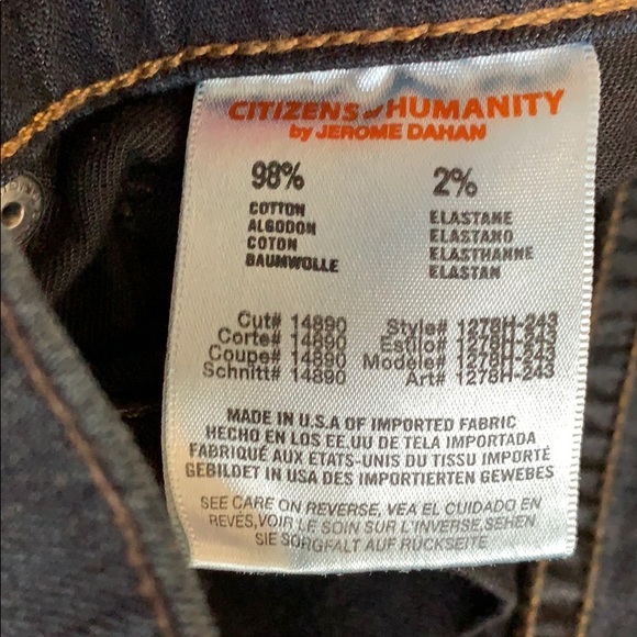 Citizens of Humanity •Ava• Low Rise Straight Leg - Picture 5 of 8